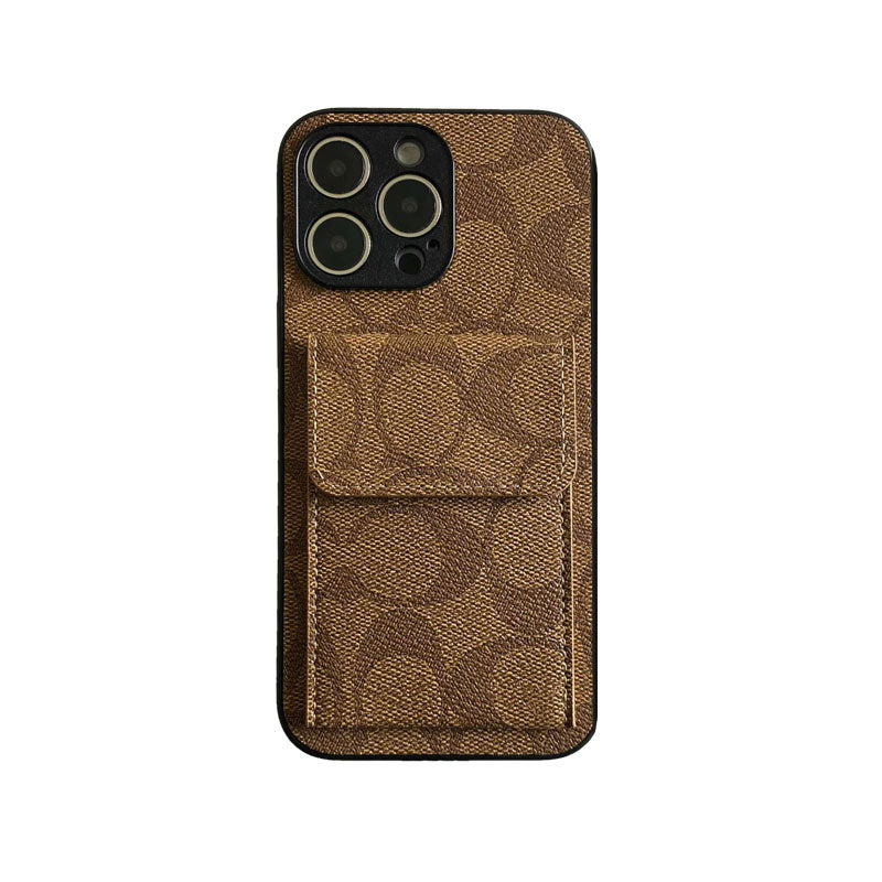 Classic iPhone Case With Wallet Black-HP240513