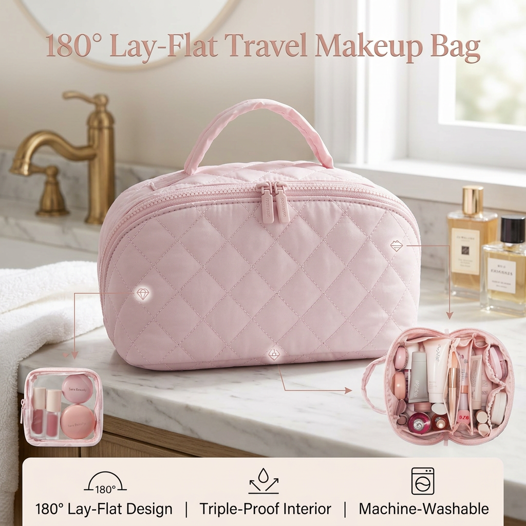 49% OFF This Week Promotionse???e???Travel Makeup Bag for Woman