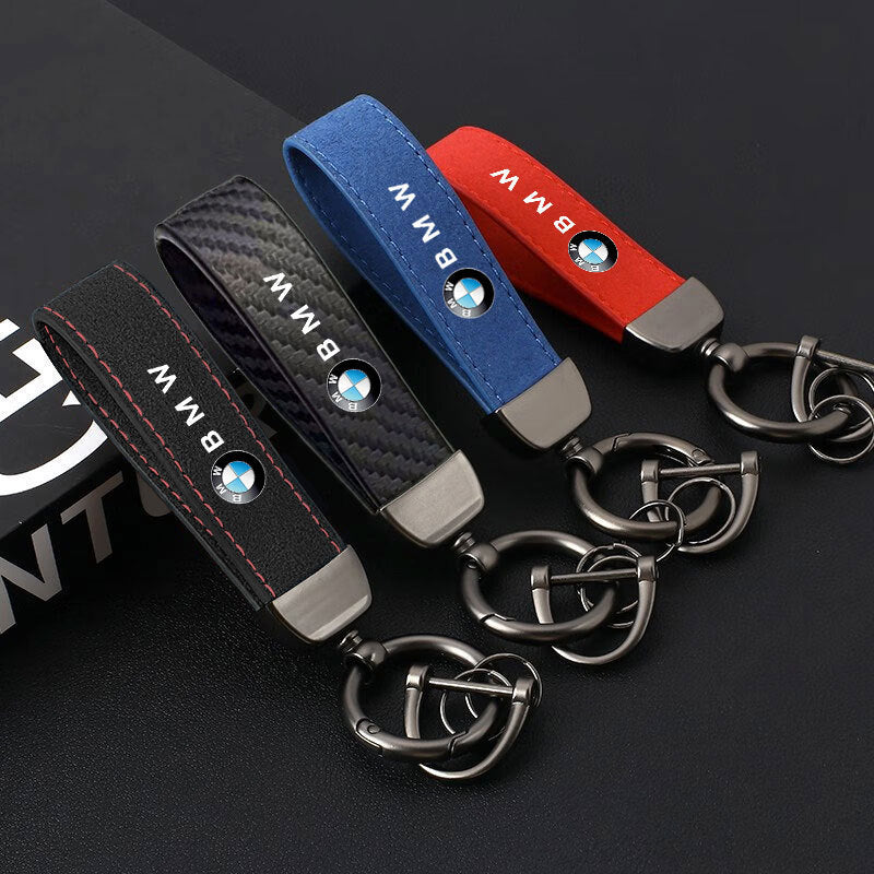 Carbon Fibre Car Key Chain