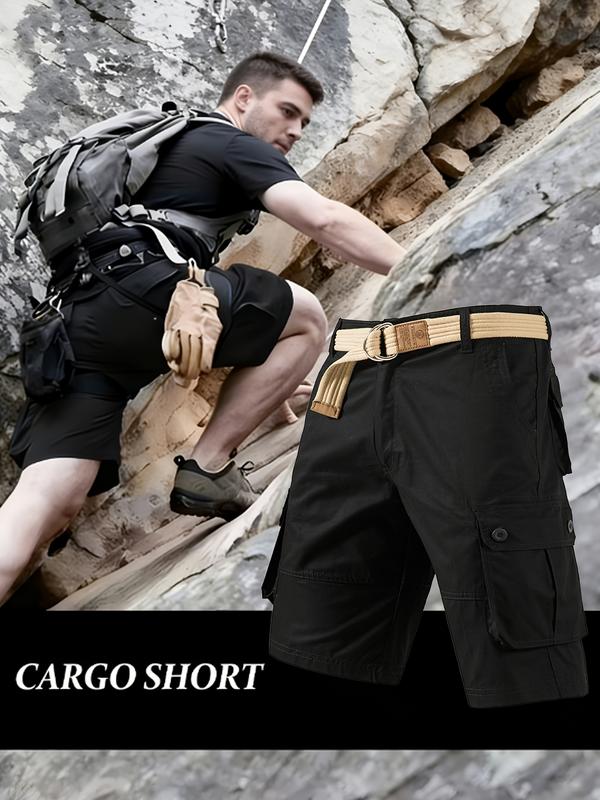 🩳 Men's Tactical Cargo Shorts 🔥 Heavy-Duty Multi-Pocket Design