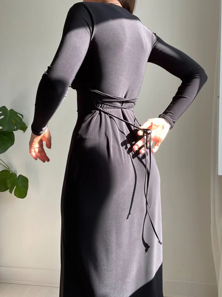 Drawstring Waist Taylor Bodycon Dress (Buy 2 Free Shipping)