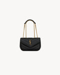 L-Y Leather Mini Chain Adjustable Handbag Wallet
