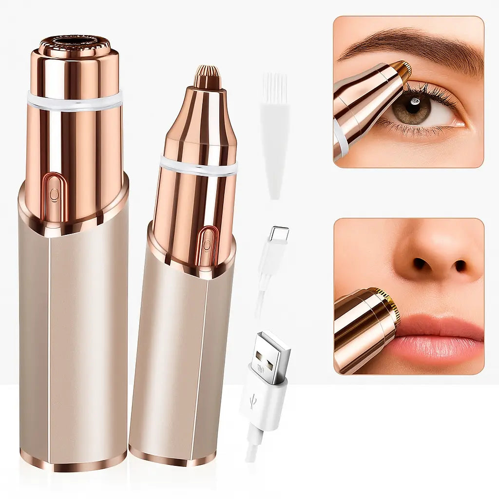 2-in-1 Facial & Eyebrow Hair Trimmer a?¨