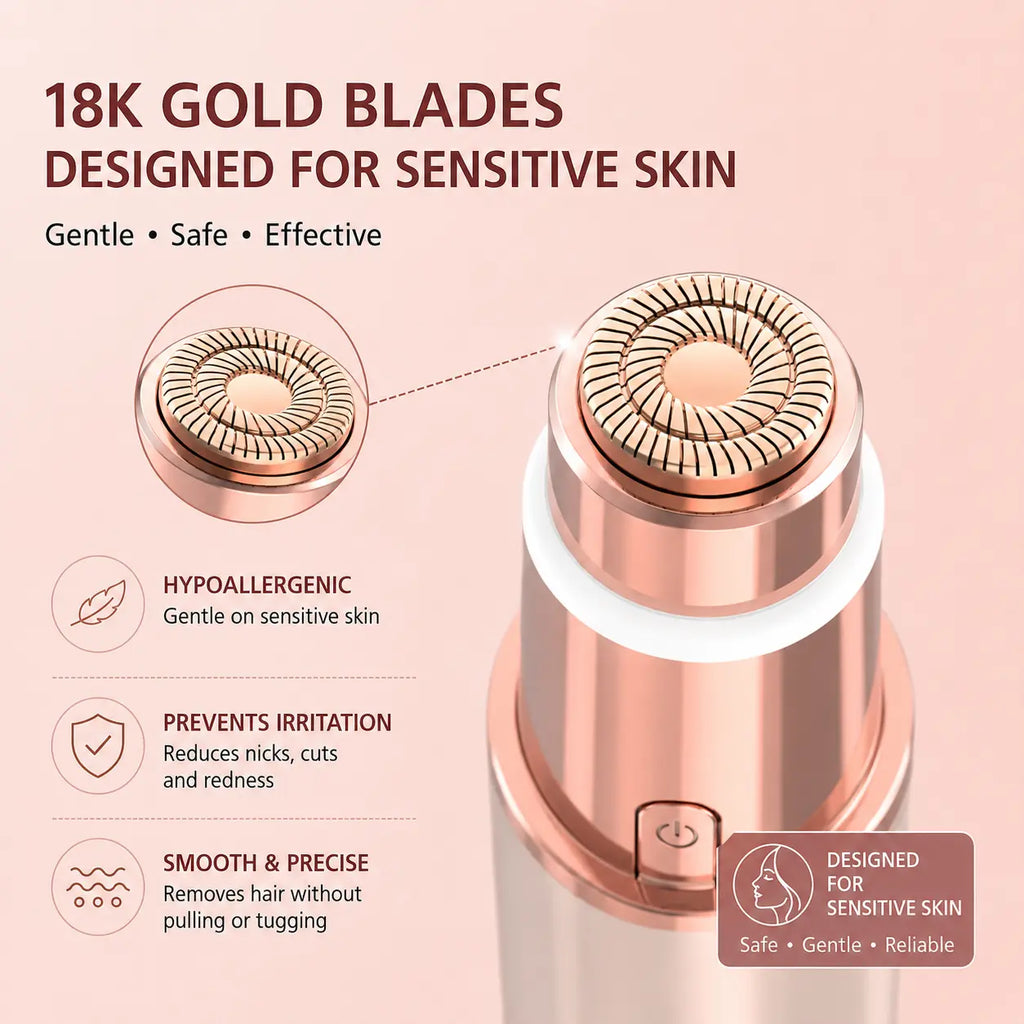2-in-1 Facial & Eyebrow Hair Trimmer a?¨