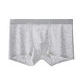 Men's Leopard Lace Ice Silk Boxer Briefs