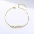 Personalized Pave Stone Name Bracelets