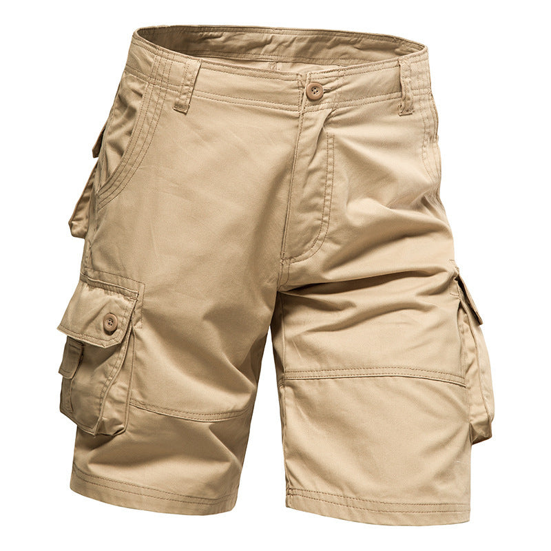 🩳 Men's Tactical Cargo Shorts 🔥 Heavy-Duty Multi-Pocket Design