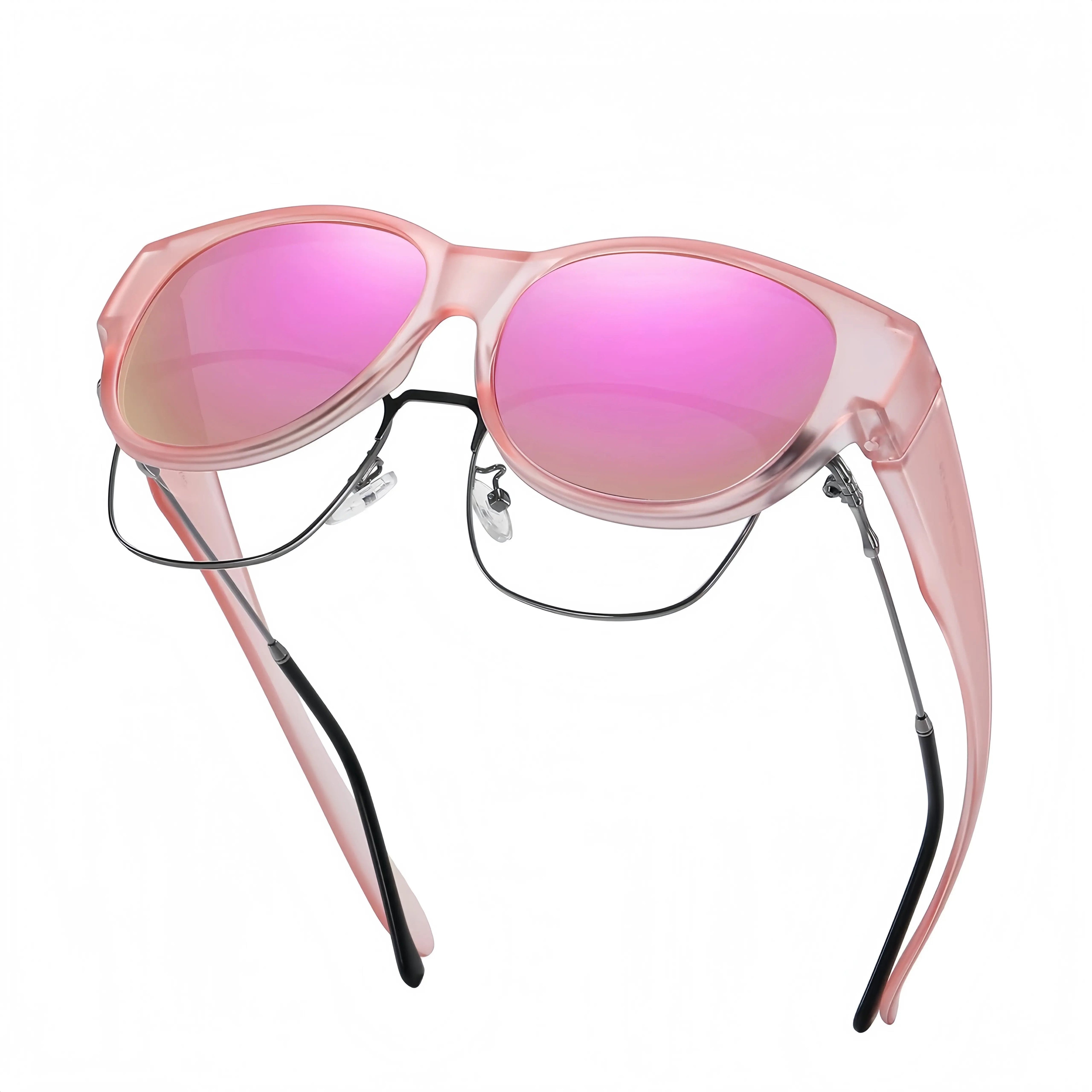 e??￥Last Day 49% OFF - e?????? Oversized Square Fit-Over Polarized Sunglasses