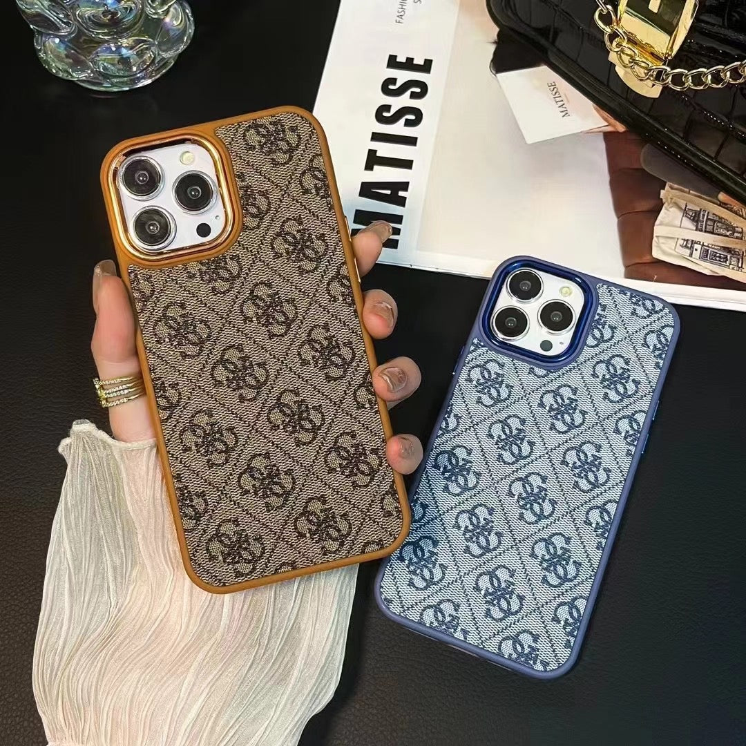 Yellow Luxury iPhone Case-MD231025